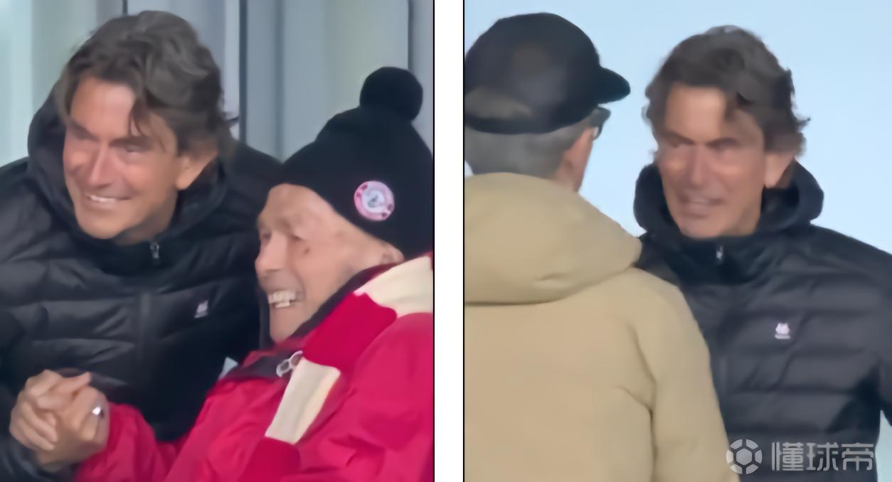 弗兰克现身布伦特福德看台观赛，从热刺下课之后首次公开露面