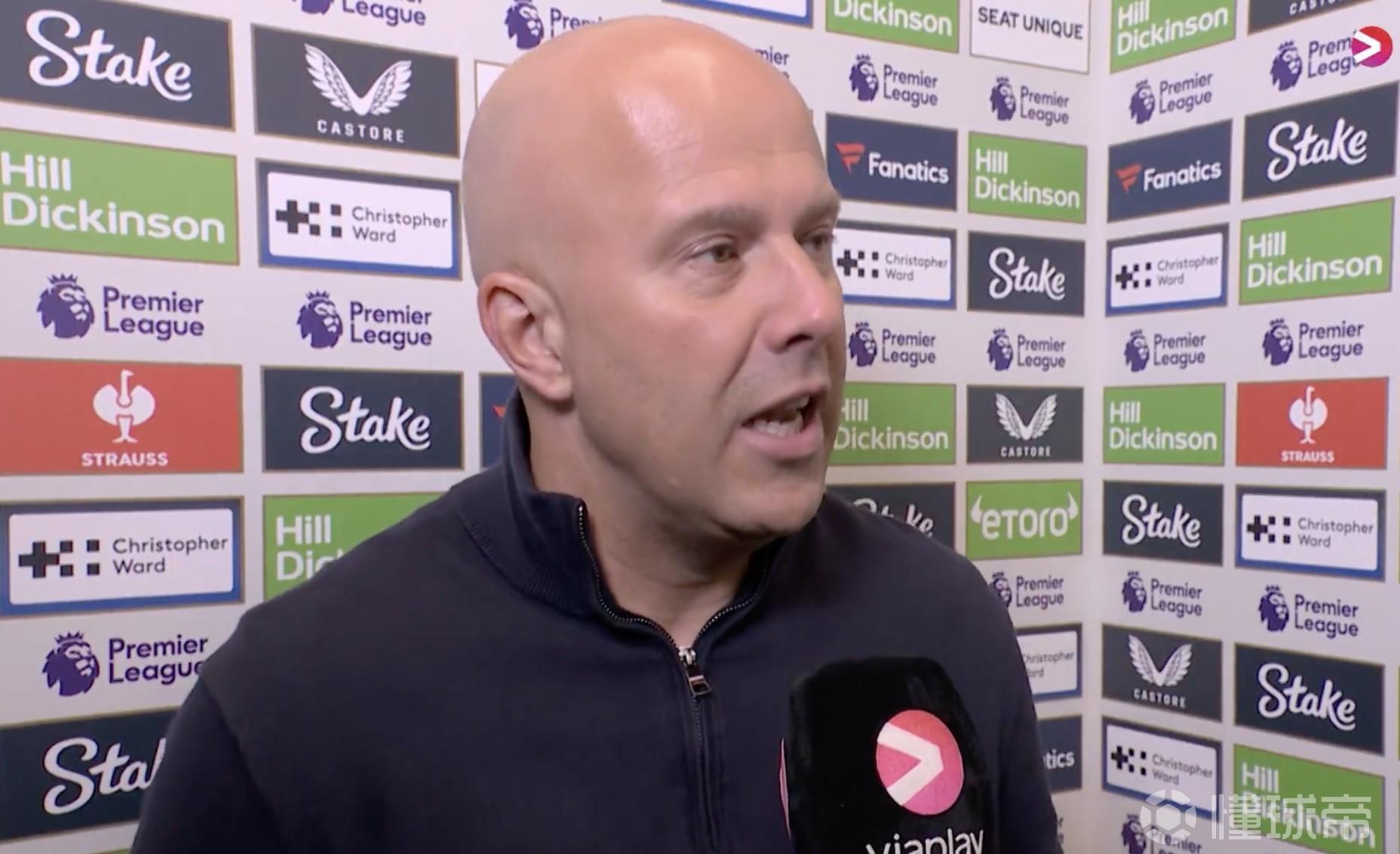 斯洛特：近8场英超我们拿了16分，我觉得世界上没人能觉察到